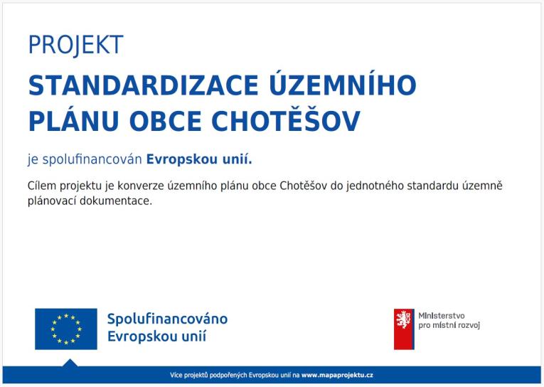 Standardizace ÚP Chotěšov
